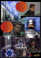 Robocop Vs Predator Vs Terminator Comic Strip Panel #10