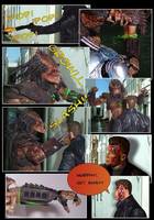 Robocop Vs Predator Vs Terminator Comic Strip Panel #7