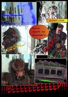 Robocop Vs Predator Vs Terminator Comic Strip Panel #9