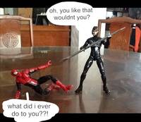 Spiderman 4 Cancelled Comic Strip Panel #2