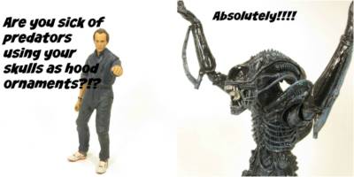 Xenomorph Strength Enhancer Comic Strip Panel #2
