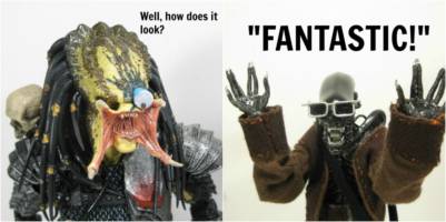 Xeno-humor Comic Strip Panel #12