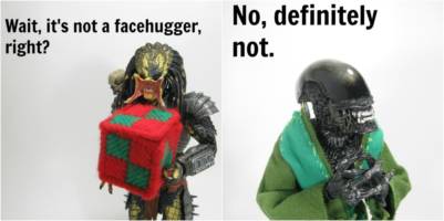 Xeno-humor Comic Strip Panel #6