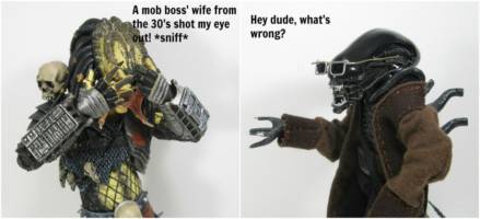 Xeno-humor Comic Strip Panel #9