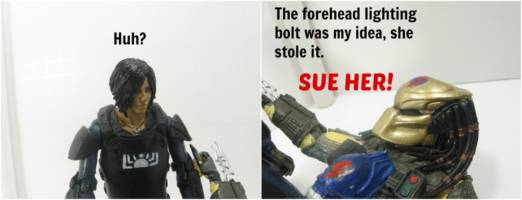 A brief study in the peculiar behavioral traits of the Xenomorph Comic Strip Panel #16