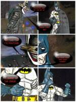 Battle of the Batmen Comic Strip Panel #6