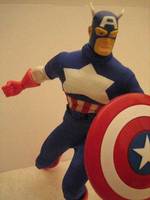 Captin America (Marvel Famous Covers) Custom Action Figure