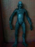 Black n' White Creature from the Black Lagoon (Movie Maniacs) Custom Action Figure