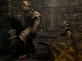 Cirith Ungol (Lord of the Rings) Custom Diorama / Playset