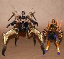Hybrid Blackarachina (Transformers - Beast Wars) Custom Action Figure