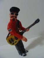 Les Claypool No.3 (Shake Hands With Beef) (Musicians) Custom Miniature / Figurine