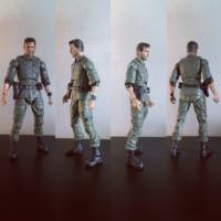 Future John Connor Leader of the human resistance (Terminator) Custom Action Figure