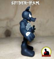 Spider-Ham (Black Suit) (Spider-Man) Custom Action Figure