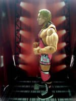 Owen Hart Jakks Classic (King Of The Ring 1994 Attire) (Wrestling) Custom Action Figure [Side View]