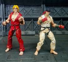 Ryu and Ken (Street Fighter) Custom Action Figure