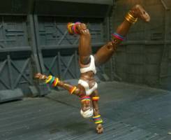Dudley and Elena (Street Fighter) Custom Action Figure