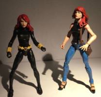 Mary Jane Watson (Marvel) Custom Action Figure [A before and after]