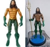 Aquaman Movie 12 Inch Figure (DC Universe) Custom Action Figure [Before and After]