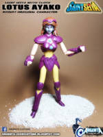 Lotus Ayako (Saint Seiya) Custom Action Figure