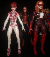 Madame Web (Julia Carpenter) (Marvel Legends) Custom Action Figure