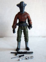Castorus - Fu-Lum Bounty Hunter - Star Wars/Dragonball Mashup (Star Fox) Custom Action Figure [Front View]