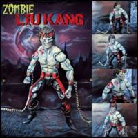 Zombie Liu Kang (Mortal Kombat) Custom Action Figure