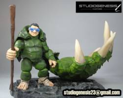 Mole Man with Diorama (Marvel Legends) Custom Action Figure