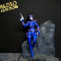 Domino (X-Force) Custom Action Figure