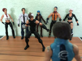 Nameless (King of Fighters) Custom Action Figure [Here comes a new challenger]