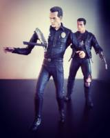Terminator 2 T1000 Final Battle Steelmill cut in half (Terminator) Custom Action Figure