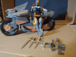 DeathStroke with Cycle (Batman) Custom Action Figure