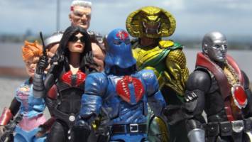 G.I. JOE Legends: Team Cobra; Serpentor, Baroness, Cobra Commander, Road Pig, Destro and Baroness (G.I. Joe) Custom Action Figure