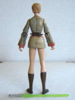 Anis I'Zak - Human Jedi (Star Wars Clone Wars) Custom Action Figure [Rear  View]