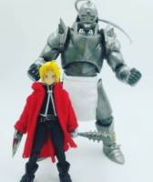 Edward and Alphonse Elric. Full Metal Alchemist (Full Metal Alchemist) Custom Action Figure