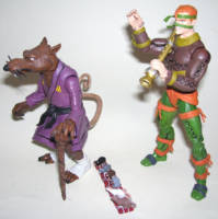 The Rat King (NECA '87 Cartoon Style) (Teenage Mutant Ninja Turtles) Custom Action Figure [Dance, my minions!  DANCE!!]