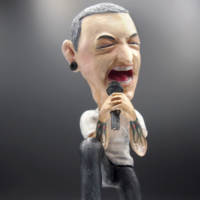 Custom Caricature Figurine Chester Bennington (Music) Custom Miniature / Figurine