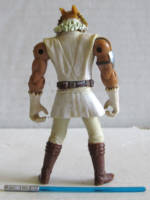 Kozrak Doban - Shistavanen Jedi (Star Wars) Custom Action Figure [Rear View]