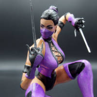 Custom Figurine Mileena - MK3 (Mortal Kombat) Custom Miniature / Figurine