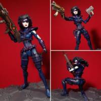 Domino (Marvel Legends) Custom Action Figure