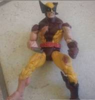 Battle damage wolverine (Marvel Legends) Custom Action Figure