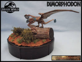 Dimorphodon (Jurassic Park) Custom Diorama / Playset
