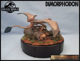 Dimorphodon (Jurassic Park) Custom Diorama / Playset