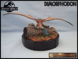 Dimorphodon (Jurassic Park) Custom Diorama / Playset