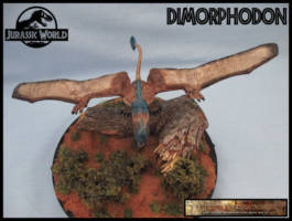 Dimorphodon (Jurassic Park) Custom Diorama / Playset
