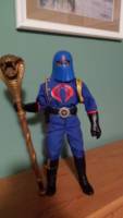 GI JOE Classic Style Cobra Commander - Marvel Comics (G.I. Joe) Custom Action Figure