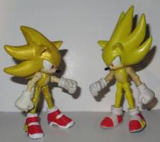 SA2 style Supersonic (Sonic) Custom Action Figure