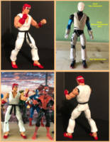 Ryu (Street Fighter) Custom Action Figure