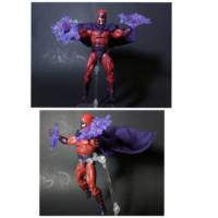 Jim Lee Magneto W/ Fabric Wired Cape (Marvel Legends) Custom Action Figure