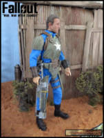 Vault Dweller in Combat armour (Fallout) Custom Action Figure