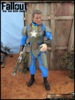 Vault Dweller in Combat armour (Fallout) Custom Action Figure